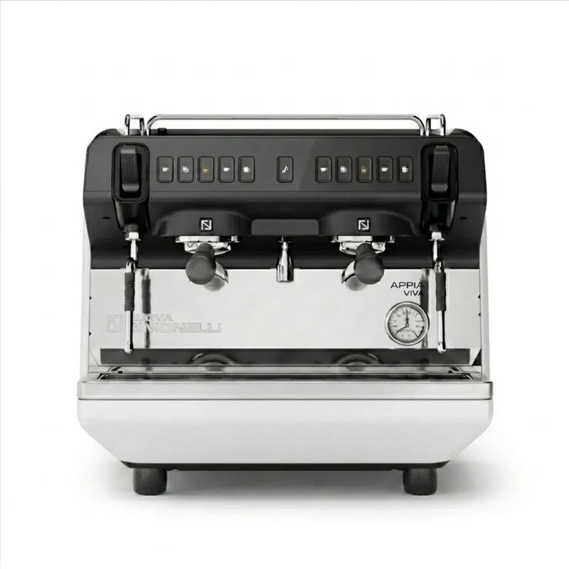 Nuova Simonelli Appia Viva Standard Compact Espresso Machine + Viva Grinder Bundle Kit
