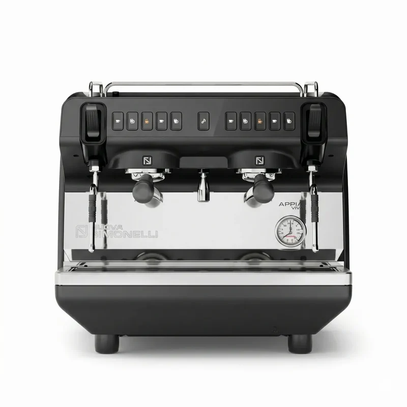 Nuova Simonelli Appia Viva Standard Compact Espresso Machine + Viva Grinder Bundle Kit