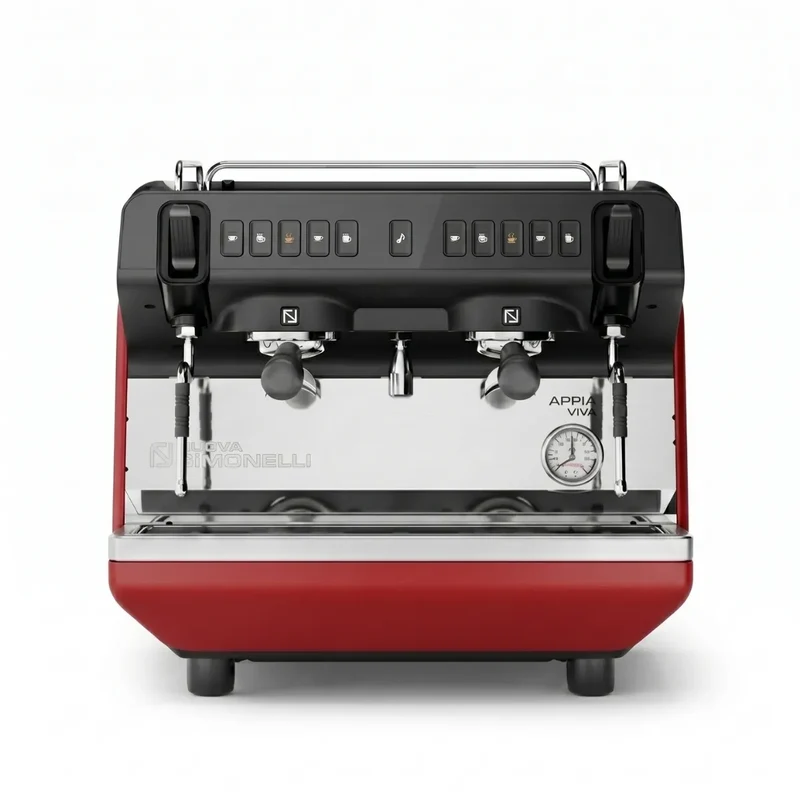 Nuova Simonelli Appia Viva Standard Compact Espresso Machine + Viva Grinder Bundle Kit