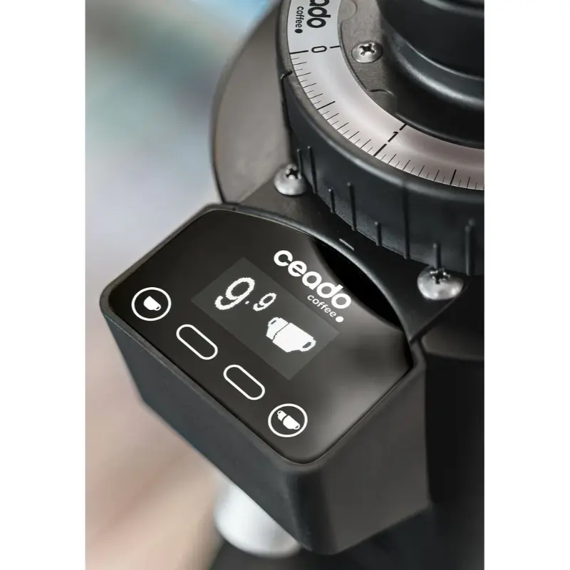 Ceado E7P Coffee Grinder - On Demand 64mm Flat Burrs