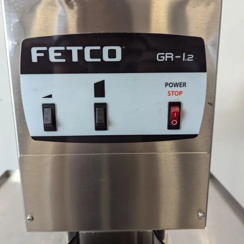 FETCO GR-1.2/GR-1.3 Espresso Grinder - Single Hopper 2 Switch CE & 3 Switch CE