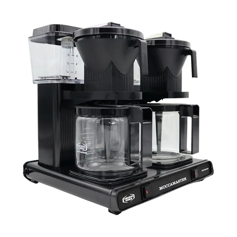Moccamaster KBG744 Filter Brewer - Independent Twin-Station Output