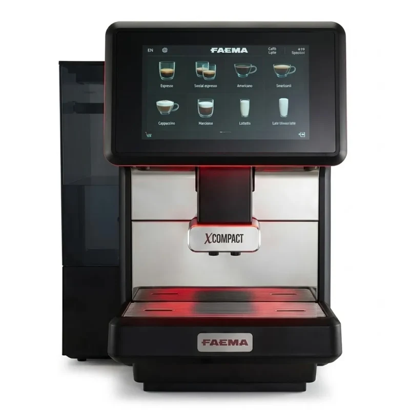 Faema XCompact Espresso Machine - Bean to Cup + 80 Cups per Day