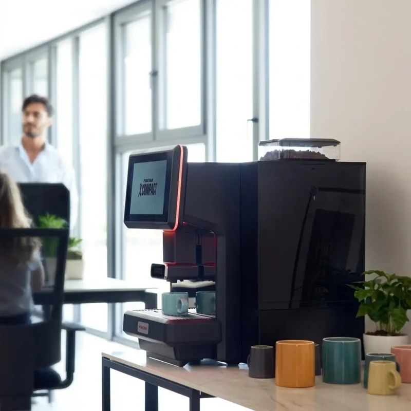 Faema XCompact Espresso Machine - Bean to Cup + 80 Cups per Day