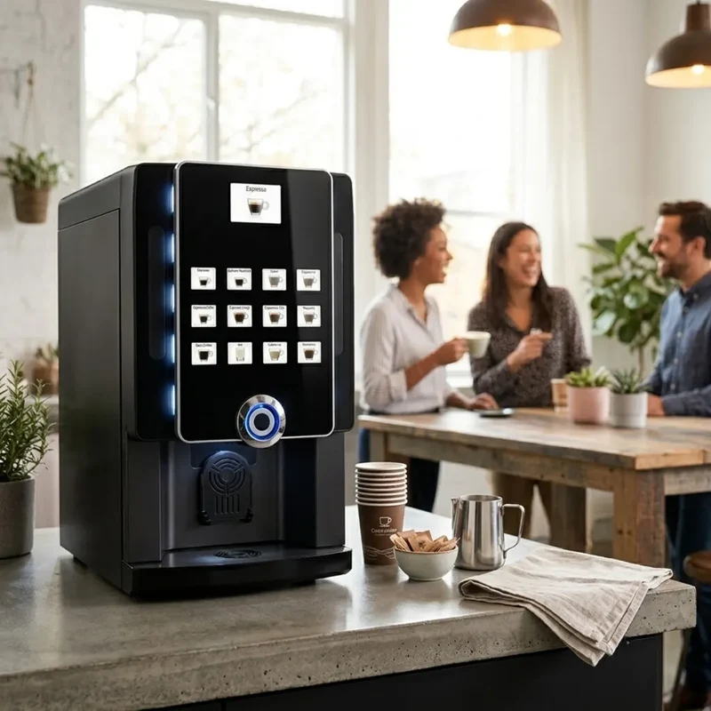 Rhea Business Line eC Coffee Machines - Bean to Cup + Variflex Brewing Technology