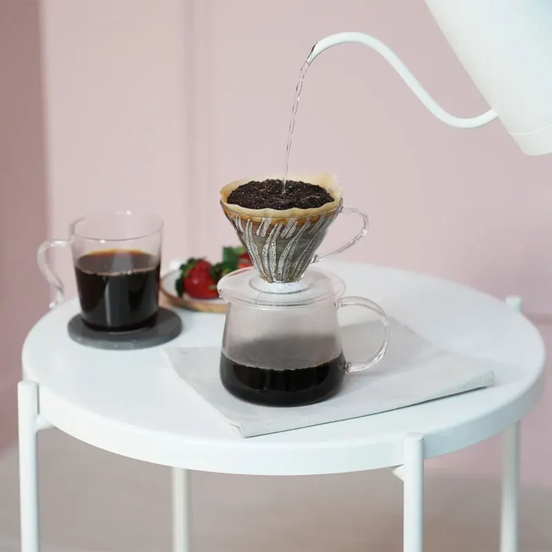 Hario V60 Dripper Tritan Clear Filterhouder