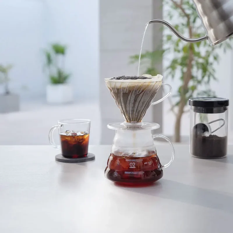 Hario V60 Dripper Tritan Clear Filterhouder