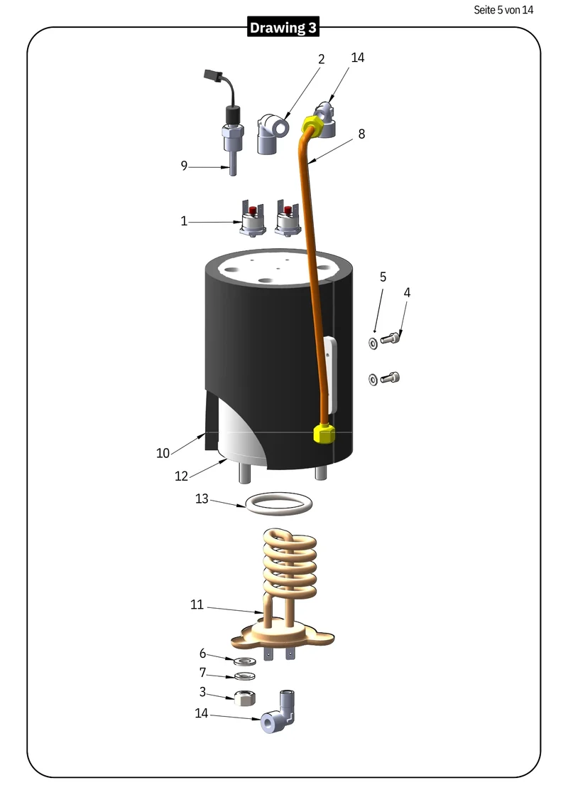 Pro 600 Coffee Boiler