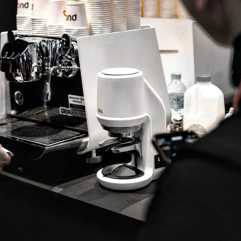PUQpress Pro Coffee Tamper - High-Capacity Durability Stand-Alone Coffee Tamper