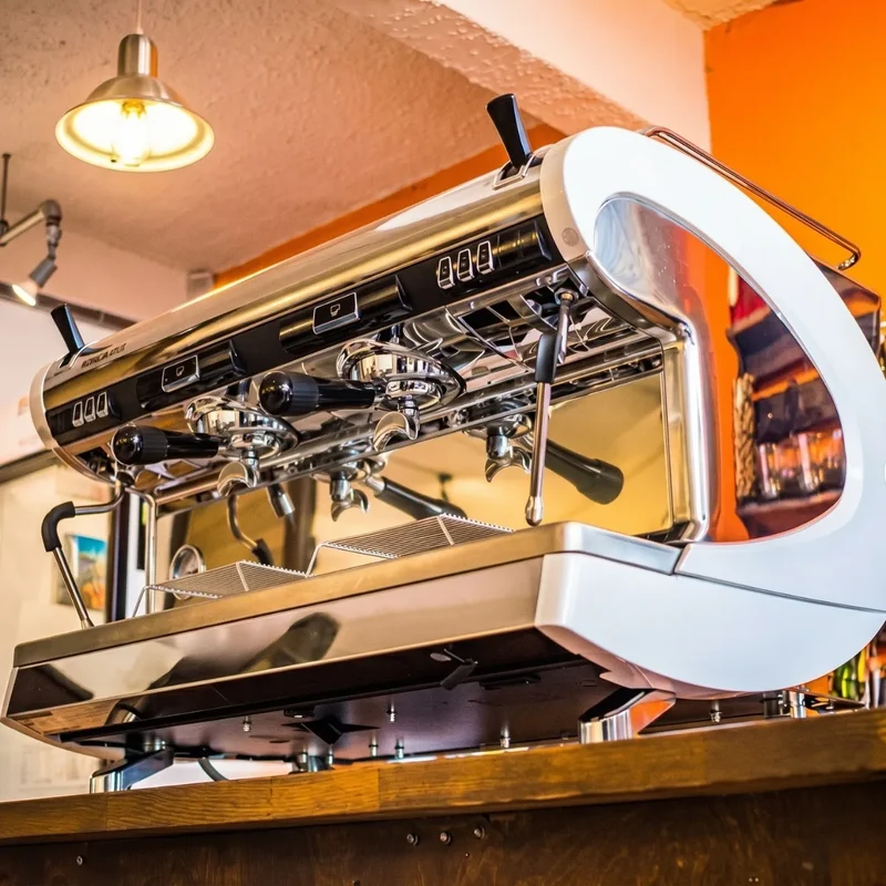 Nuova Simonelli Aurelia Wave Semi-Automatic Espresso Machine + GX85 Series Grinder Commercial Bundle Kit