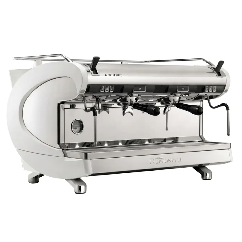 Nuova Simonelli Aurelia Wave Semi-Automatic Espresso Machine + GX85 Series Grinder Commercial Bundle Kit