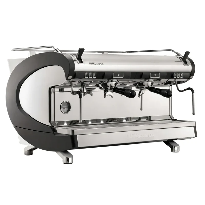 Nuova Simonelli Aurelia Wave Semi-Automatic Espresso Machine + GX85 Series Grinder Commercial Bundle Kit