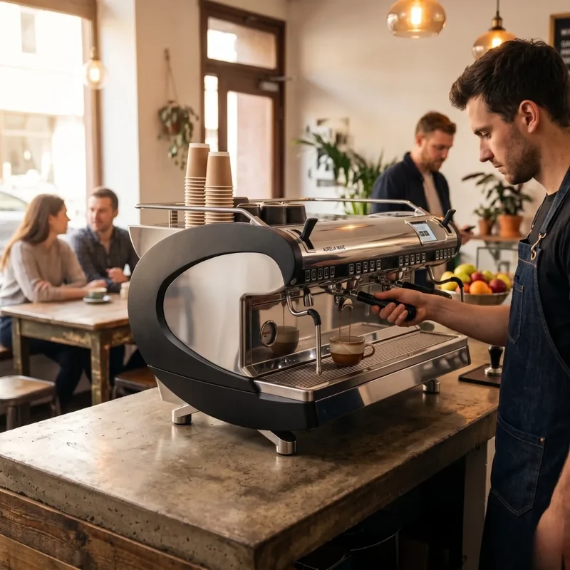 Nuova Simonelli Aurelia Wave Digit Espresso Machine - SIS, Smart Water Technology