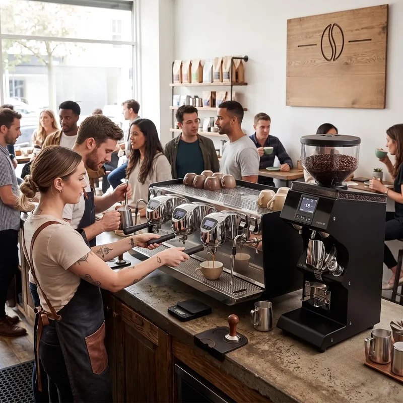 Victoria Arduino Eagle One Espresso Machine + Mythos MY75 Grinder Commercial Bundle Kit