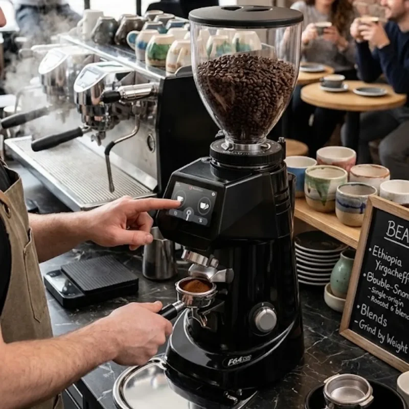 LaRhea F64 EVO Espresso Grinder - 64mm Flat Burr