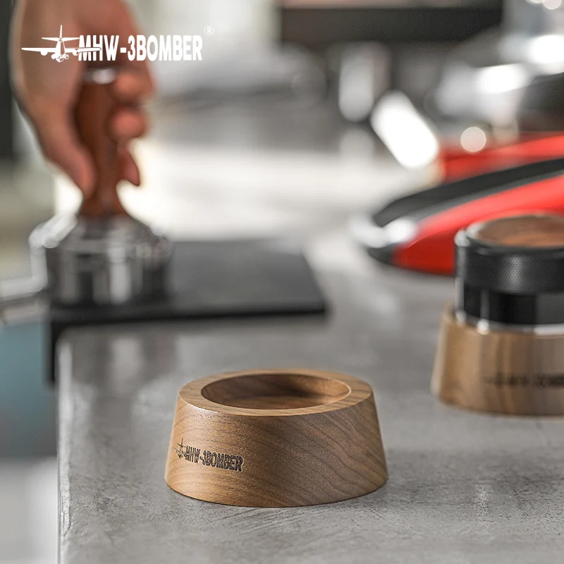 MHW Walnut Tamper Holder