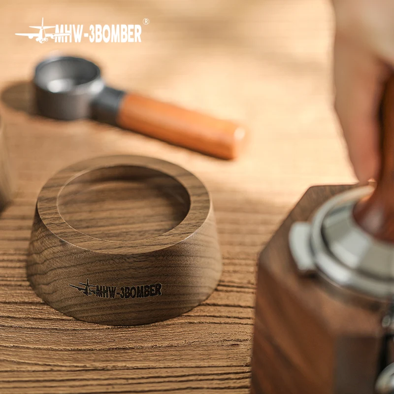 MHW Walnut Tamper Holder