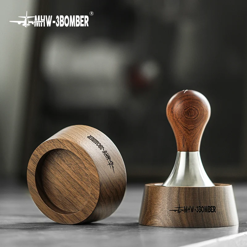 MHW Walnut Tamper Holder