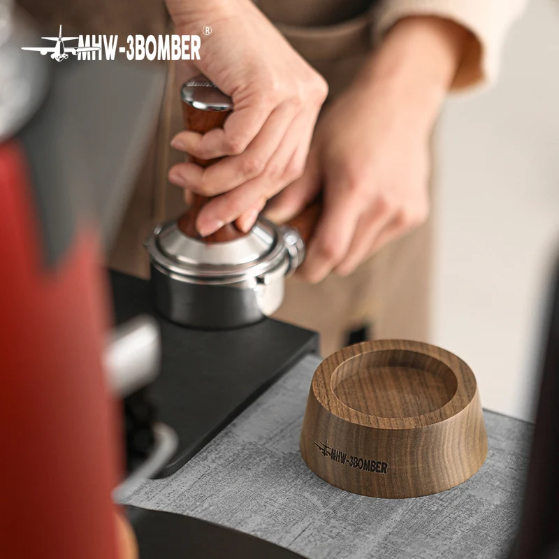 MHW Walnut Tamper Holder