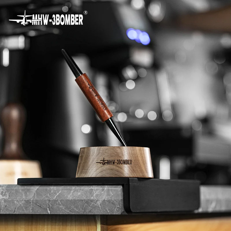 MHW Walnut Tamper Holder