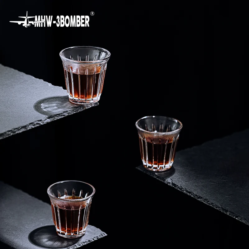 MHW G Wright Glass Cup Transparent