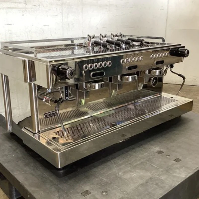 Rocket RE A Timer Espresso Machine - Thermosiphon & Dual Cool-Touch Wands