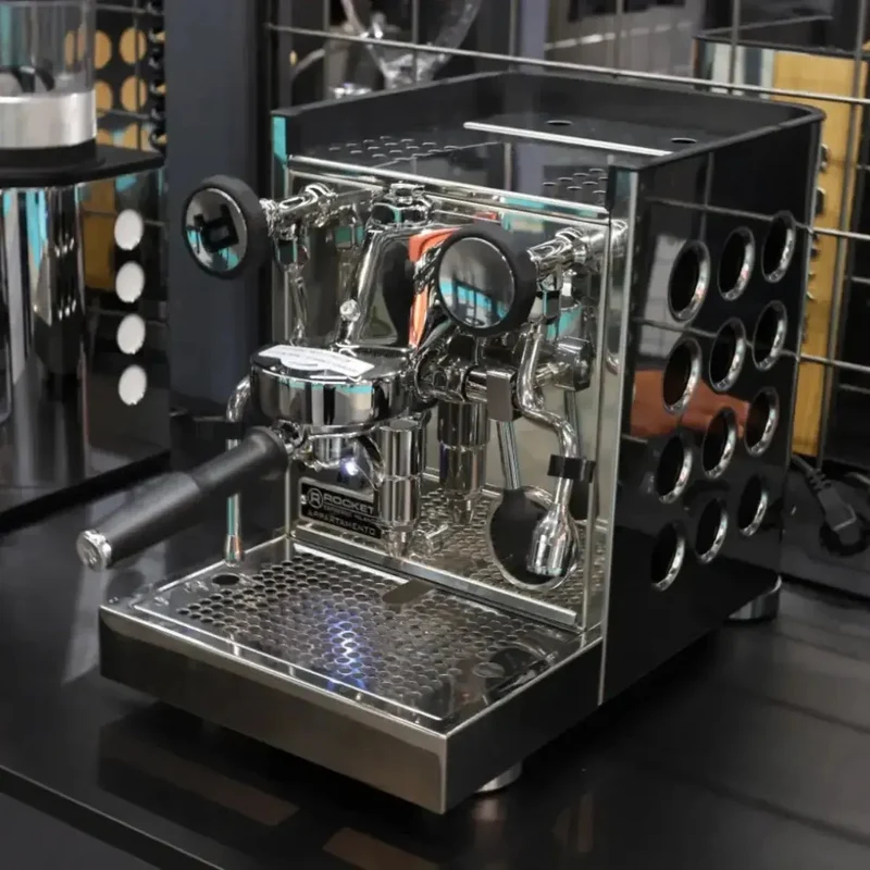 Rocket Appartamento TCA Espresso Machine - Temperature Control - Steel/Black