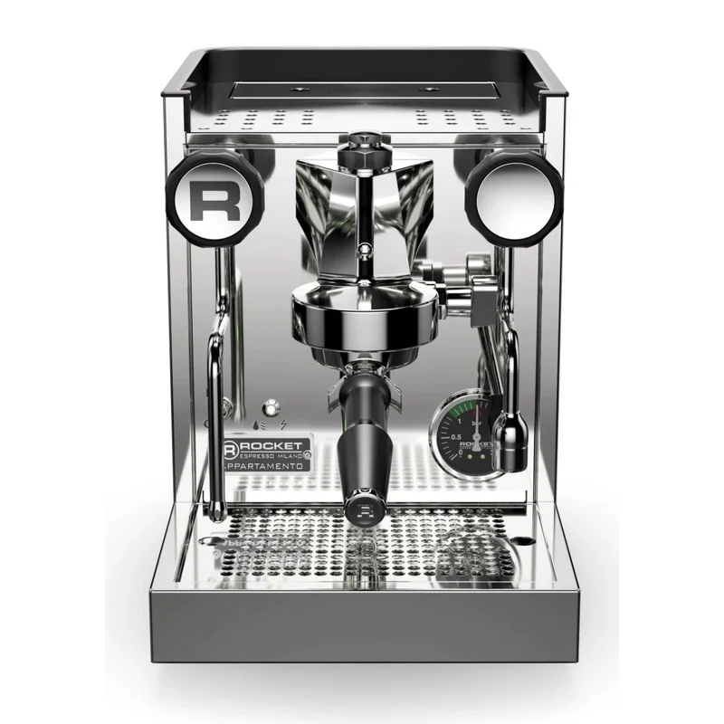 Rocket Appartamento TCA Espresso Machine - Temperature Control - Steel/Black