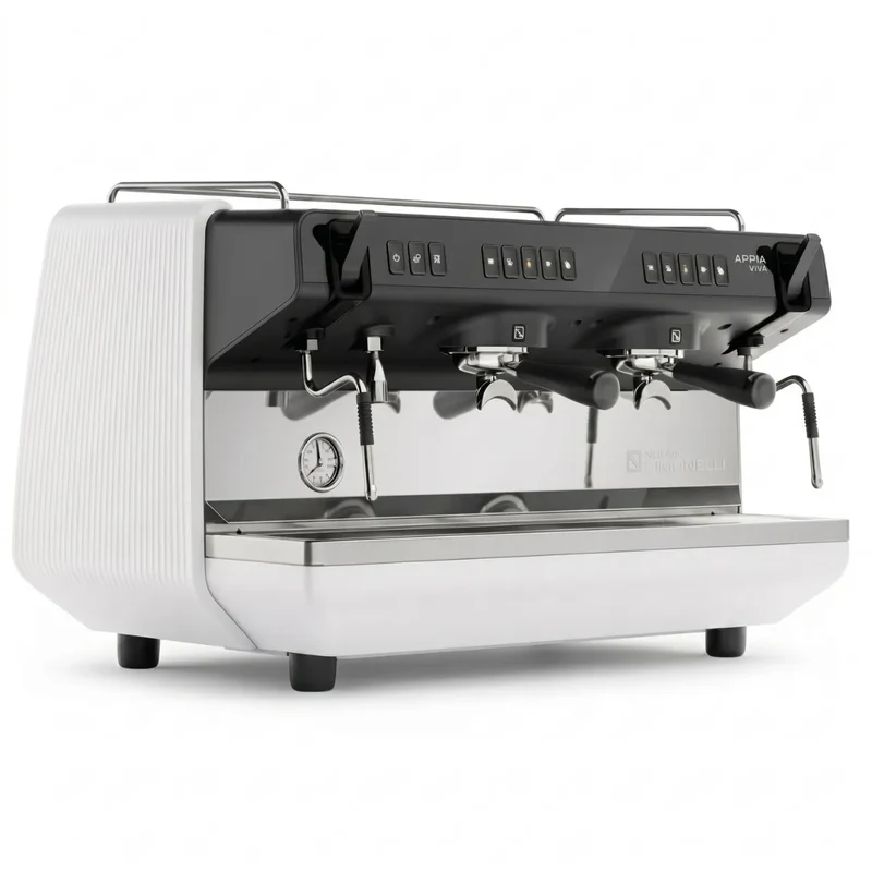 Nuova Simonelli Appia Viva Standard Espresso Machine - SIS, E-Milk Technology