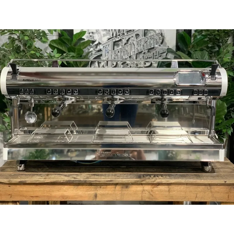 Nuova Simonelli Aurelia Wave Espresso Machine - Volumetric Version, Smart Water Technology