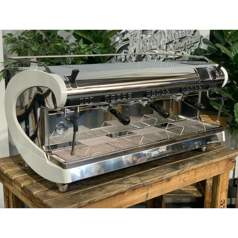 Nuova Simonelli Aurelia Wave Espresso Machine - Volumetric Version, Smart Water Technology