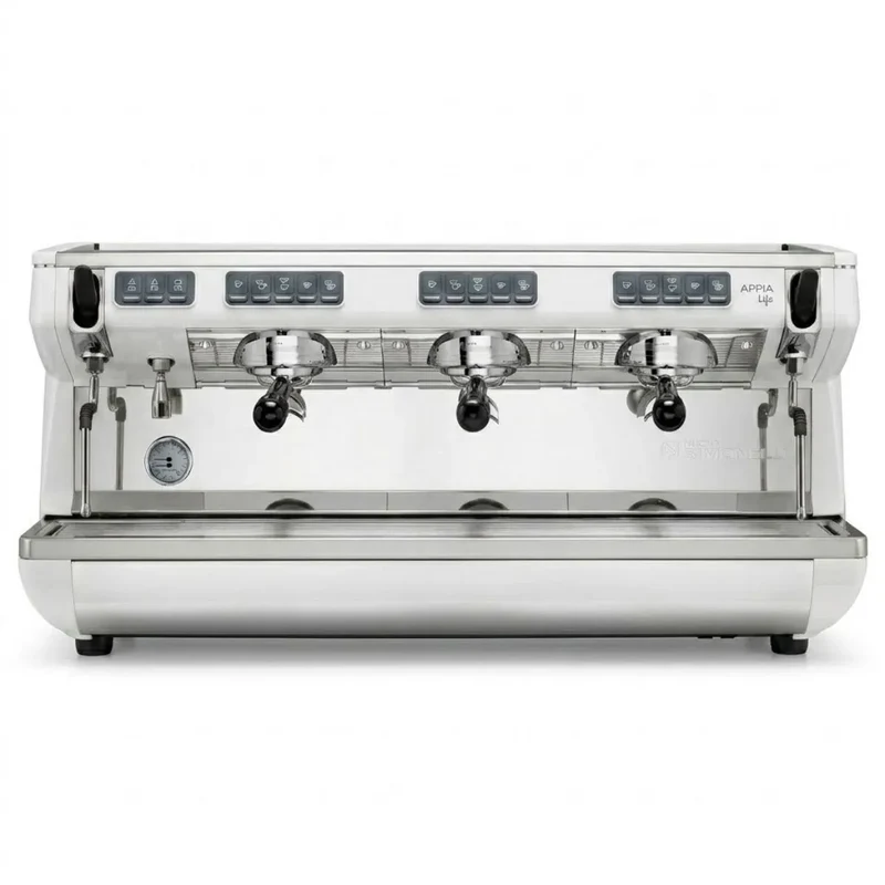 Nuova Simonelli Appia Life Standard Series Espresso Machine - Volumetric + Semi Automatic