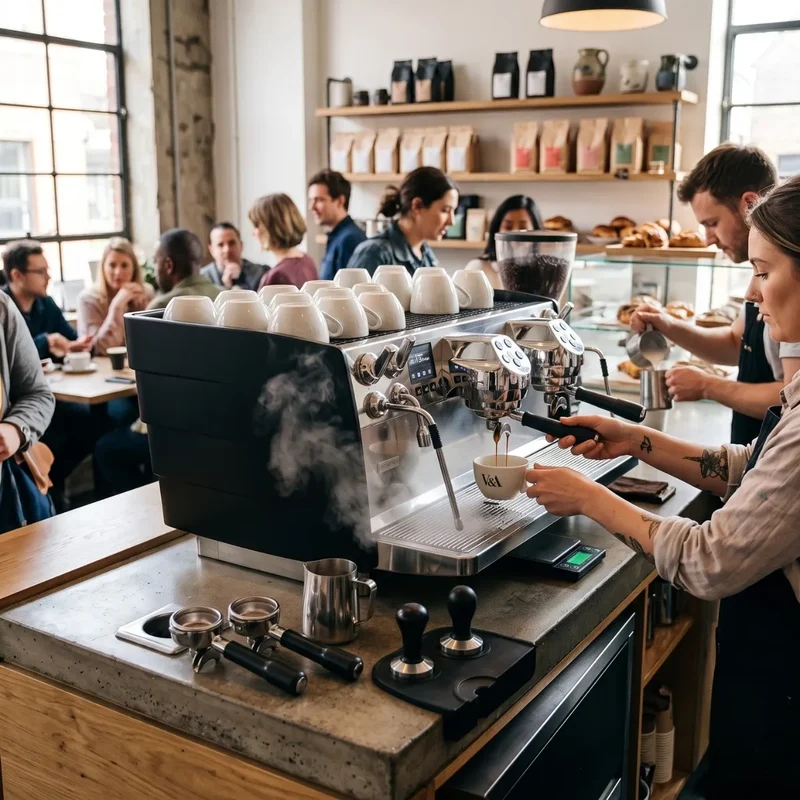 Victoria Arduino Eagle Tempo Digit Espresso Machine - Single-boiler