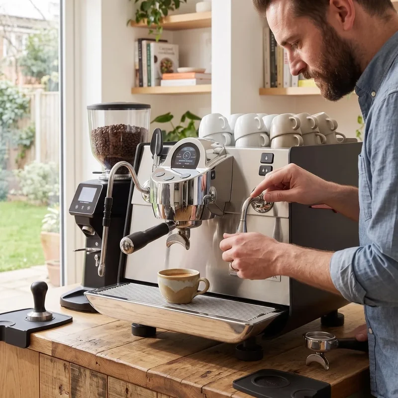 Victoria Arduino E1 Prima Pro Espresso Machine - T3 Genius & VIS