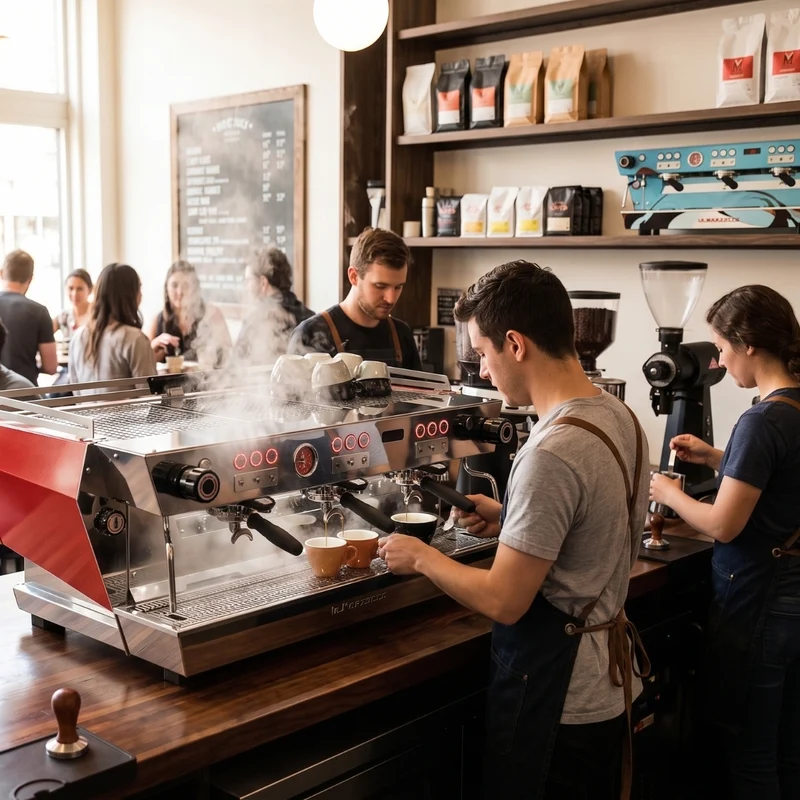 La Marzocco KB90 Espresso Machine - 13.6L Boiler Capacity, Dual PID