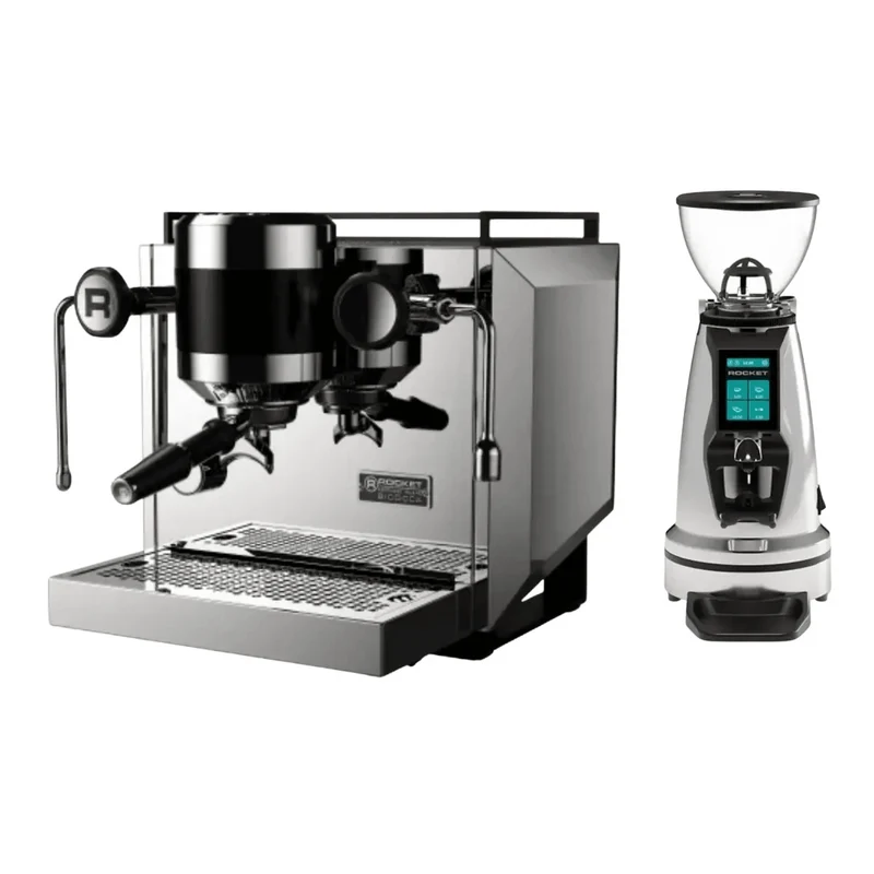 Rocket Bicocca Espresso Machine + Spluga Élite Grinder - Home Bundle Kit