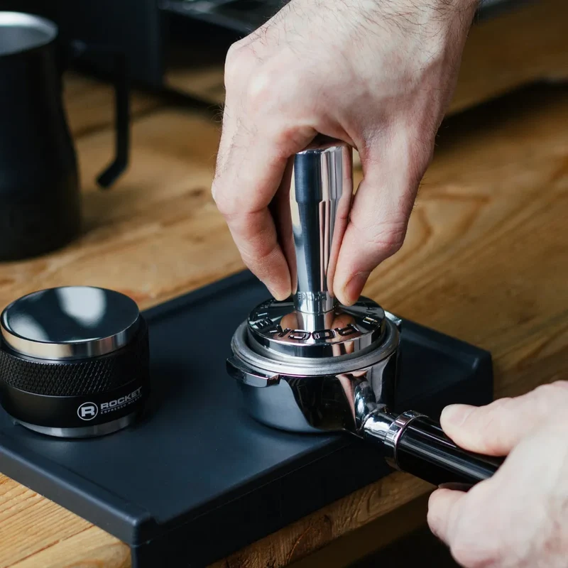 Rocket Espresso Accessories Tamper + Knock box + Milk Jug + Dosing Funnel Bundle Kit