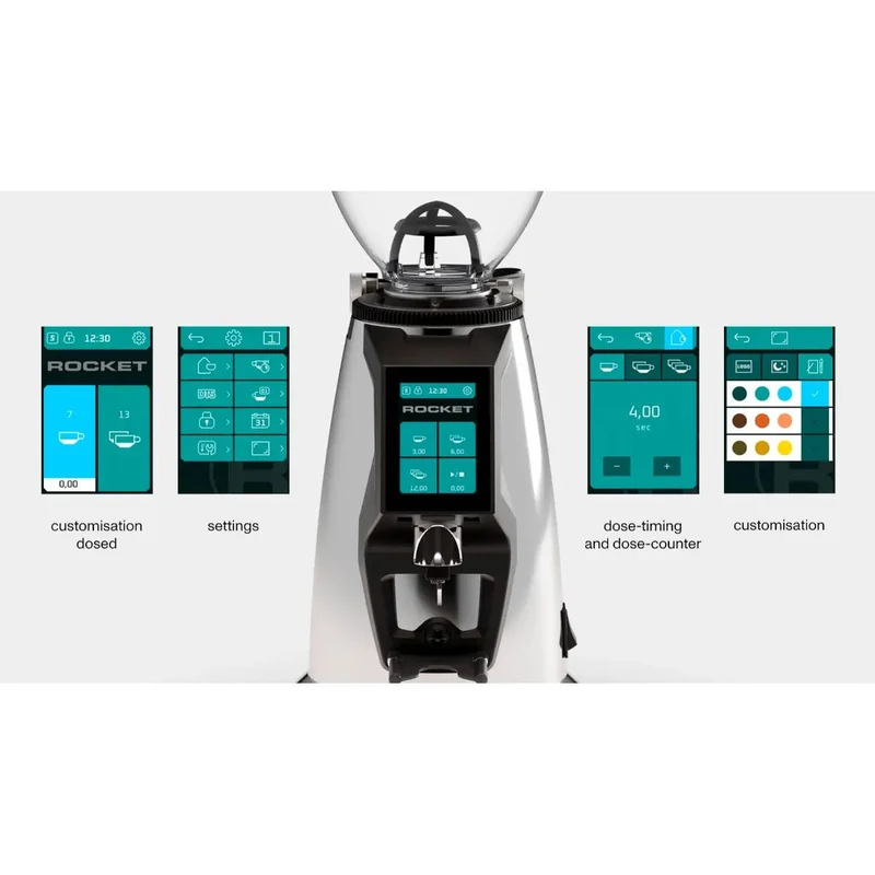 Rocket Espresso Spluga Coffee Grinder - 65mm Flat Burrs