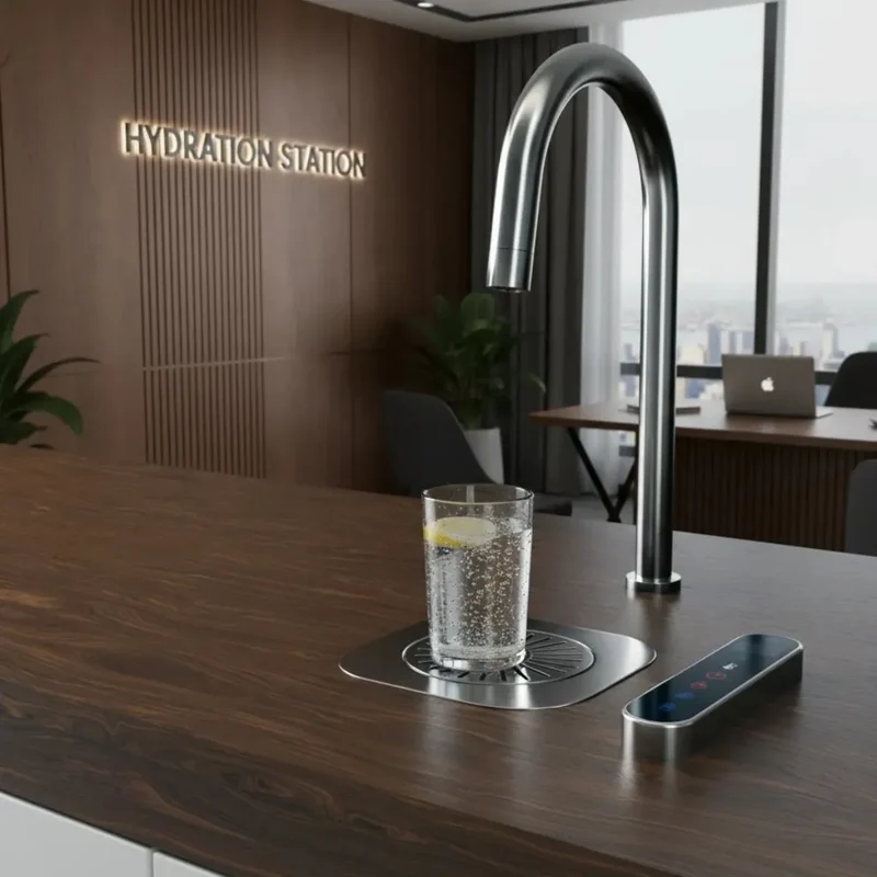 Quatreau The Q™ Under-sink Smart Tap Compact Hydration Hub
