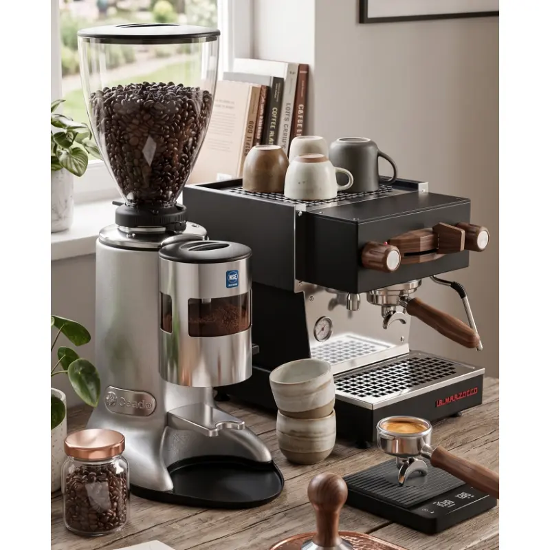 Ceado E7 Automatic Coffee Grinder - On Demand 64mm Flat Burrs