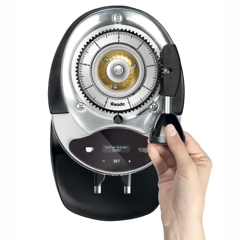 Ceado E37T Coffee Grinder - On Demand 83mm Flat Burrs