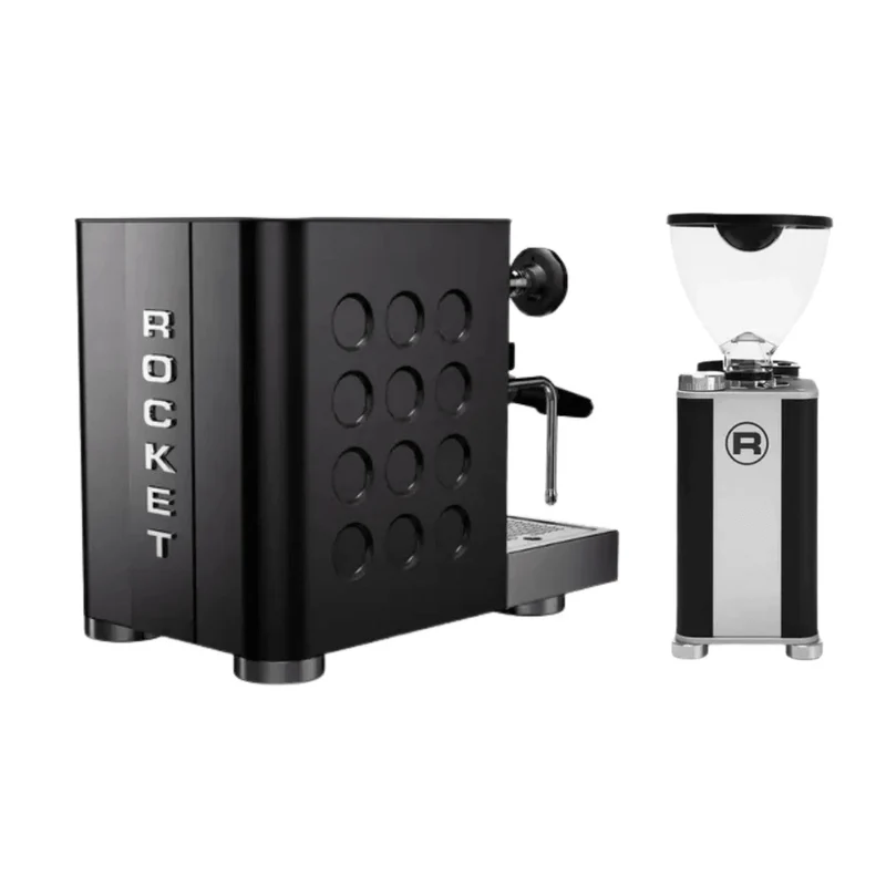 Rocket Appartamento TCA Espresso Machine + Giannino Grinder - Home Bundle Kit