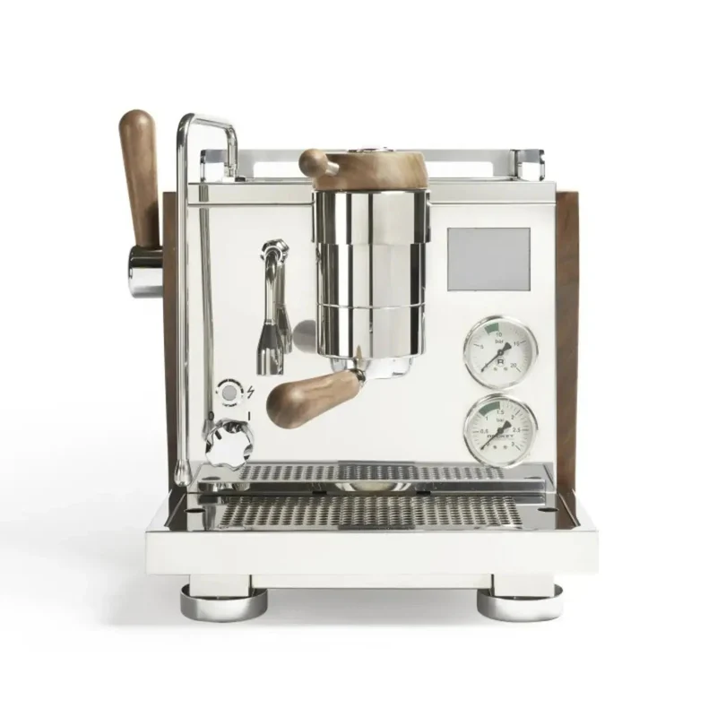 Rocket R Nine One Wooden Espresso Machine + Giannino Grinder - Home Bundle Kit