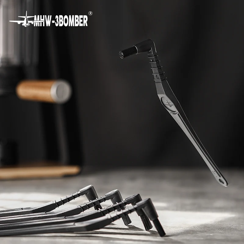 MHW Elbow Espresso Cleaning Brush