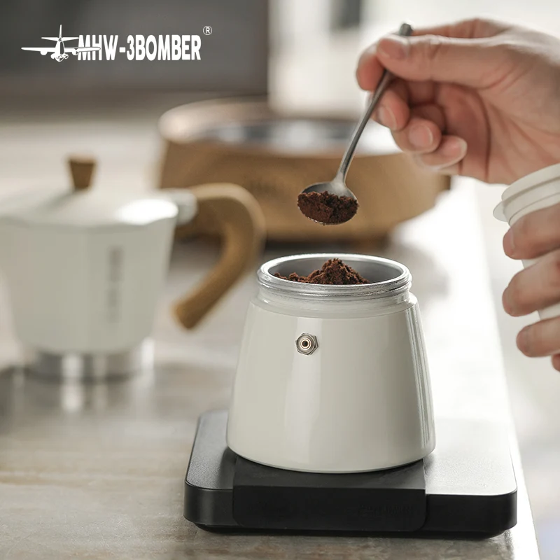 MHW Moka Pot 300ml - White