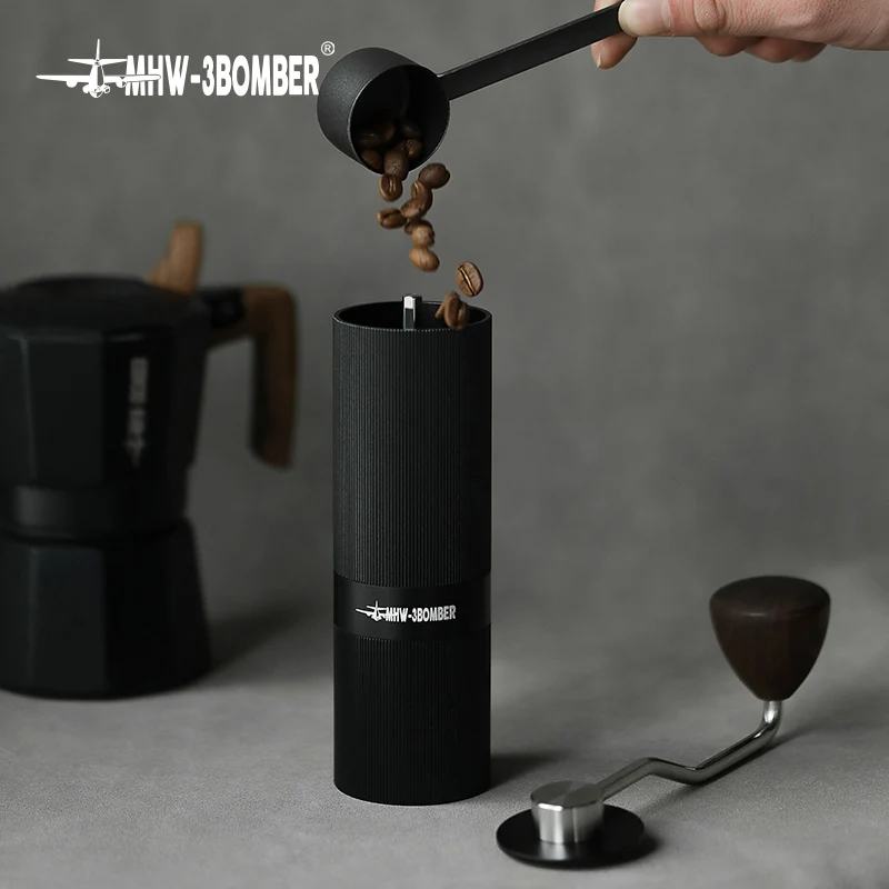 MHW Racing M1 Manual Coffee Grinder - Black