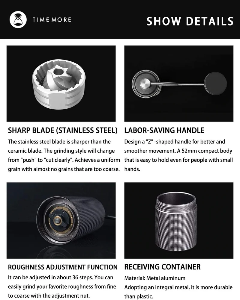 Timemore - C2 Manual Coffee Grinder