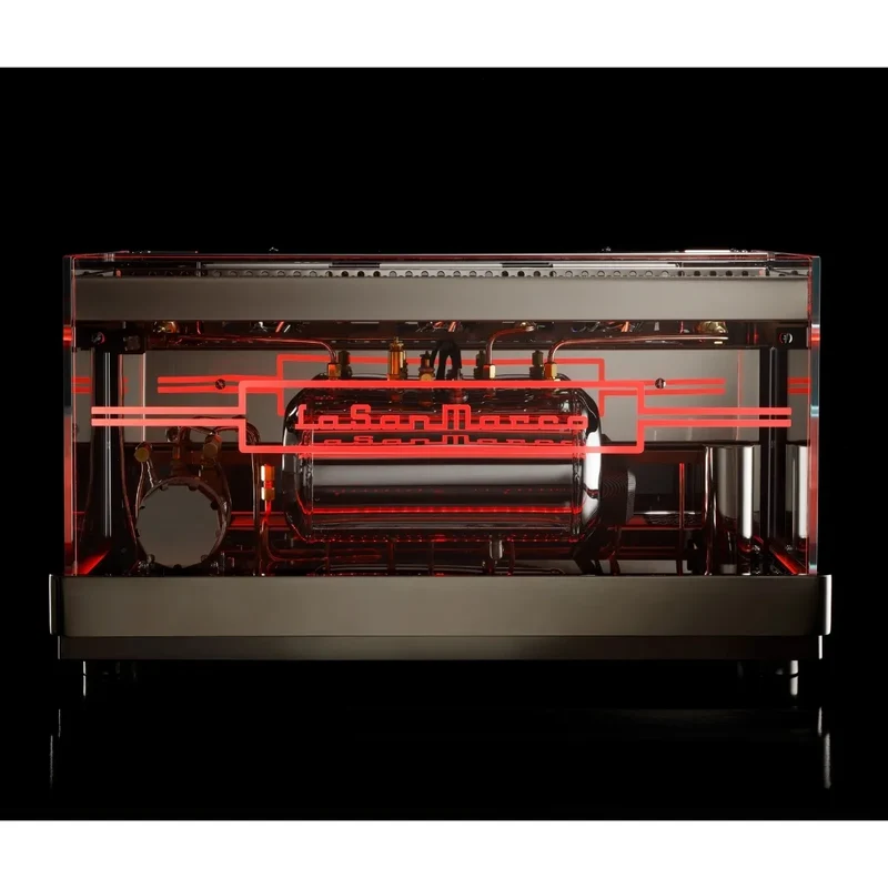 La San Marco LA E Luxury Espresso Machine - Multi Boiler, Fine-Tuning Lever