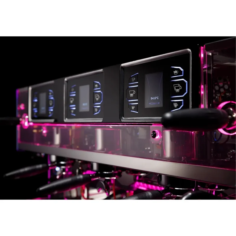 La San Marco LA E Luxury Espresso Machine - Multi Boiler, Fine-Tuning Lever