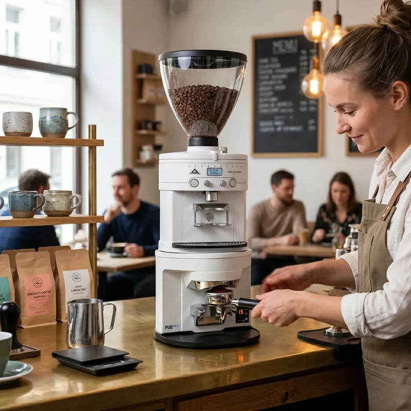 Puqpress M1 Tamper + Mahlkonig K30 Espresso Grinder Bundle Kit